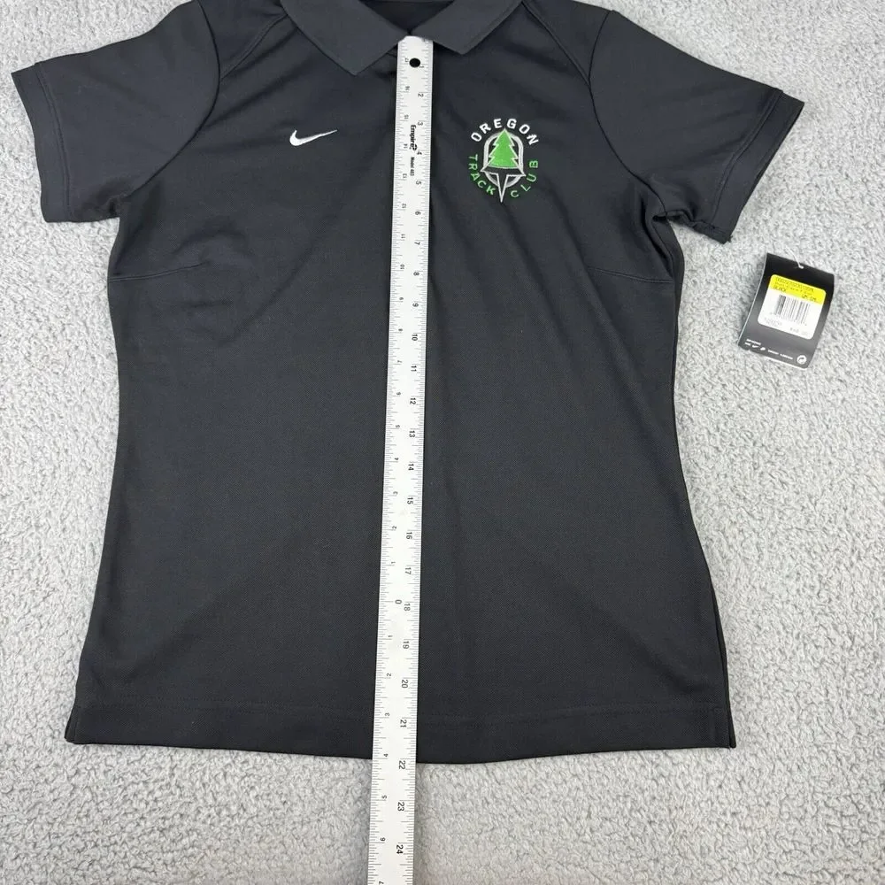 Oregon Track Club Polo‎ Athletic polo Shirt Team Nike Dri Fit Otc Women's Small